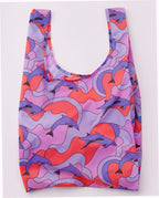 Reusable Nylon Baggu Tote Bag - Dolphins