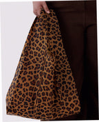 Reusable Nylon Baggu Tote Bag - Leopard