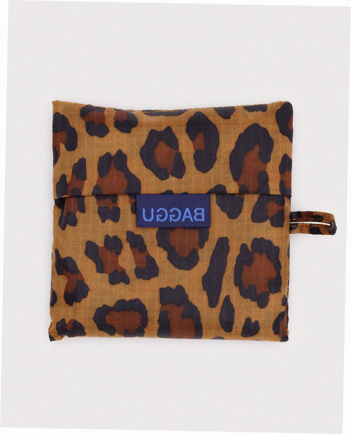 Reusable Nylon Baggu Tote Bag - Leopard