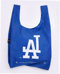 Reusable Nylon Baggu Tote Bag - Los Angeles Dodgers