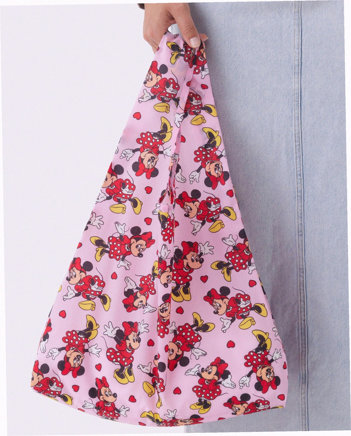Reusable Nylon Baggu Tote Bag - Minnie Mouse