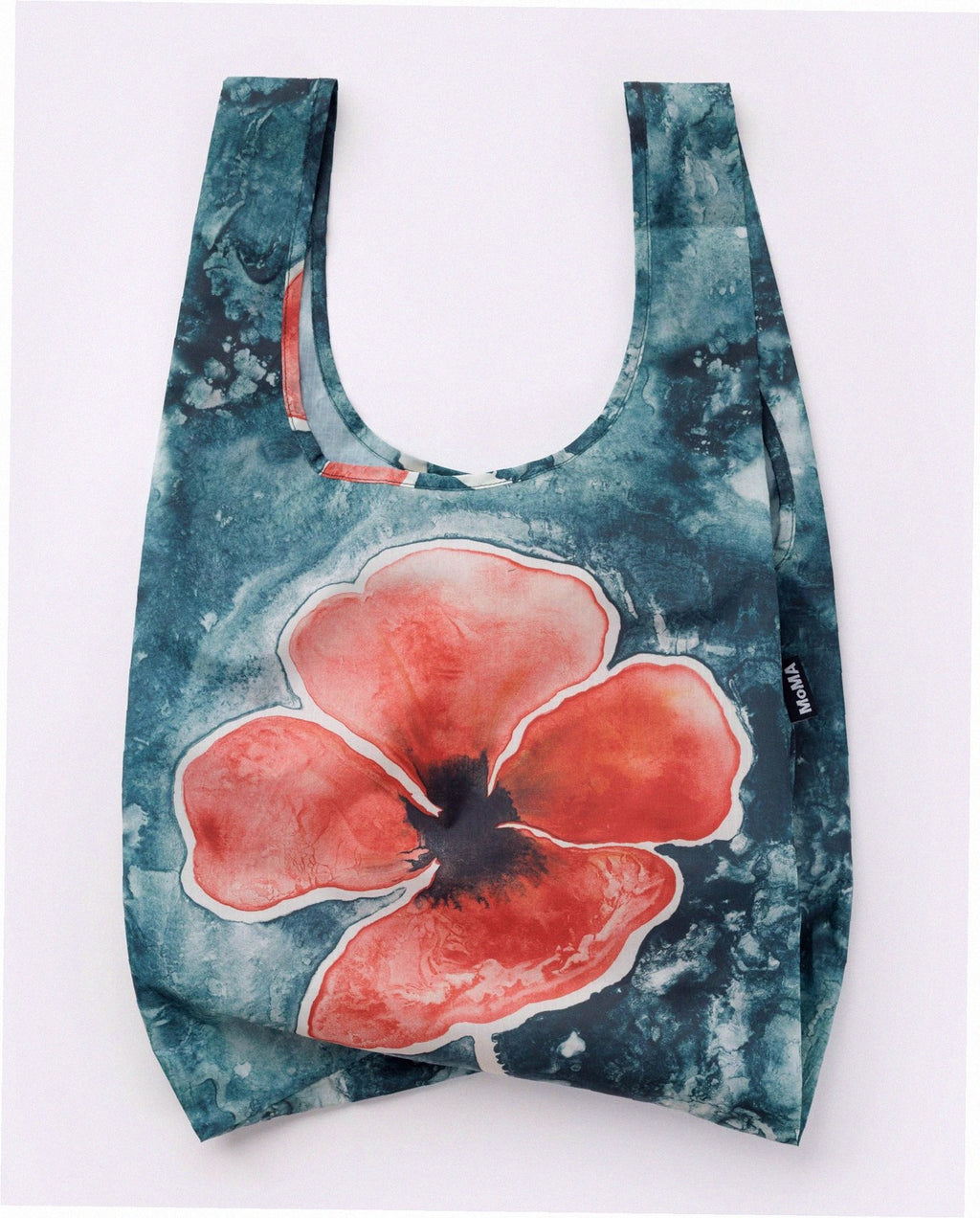 Reusable Nylon Baggu Tote Bag - Poppy Ruth Asawa