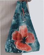 Reusable Nylon Baggu Tote Bag - Poppy Ruth Asawa