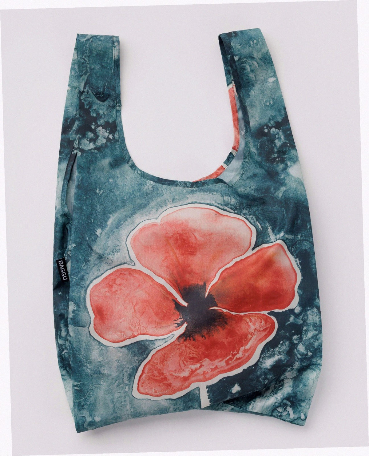 Reusable Nylon Baggu Tote Bag - Poppy Ruth Asawa