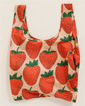Reusable Nylon Baggu Tote Bag - Strawberry