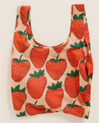Reusable Nylon Baggu Tote Bag - Strawberry