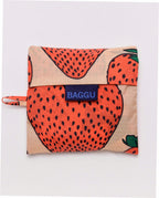 Reusable Nylon Baggu Tote Bag - Strawberry